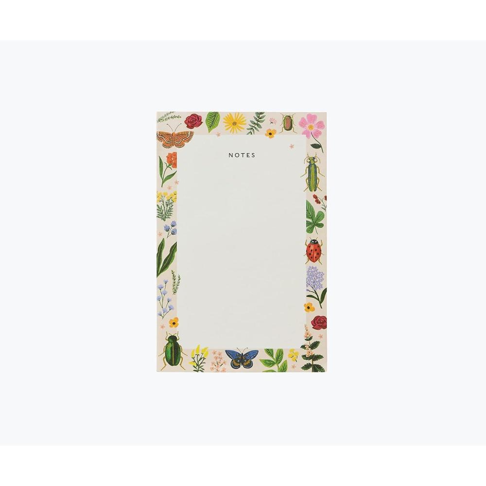 imageRIFLE PAPER CO Blank Notepad 75 TearOff Pages Manage Important Tasks Jot Down a ToDo List or Leave a Sweet Message with our Illustrated Notepads 65 L x 425 W GracieCurio