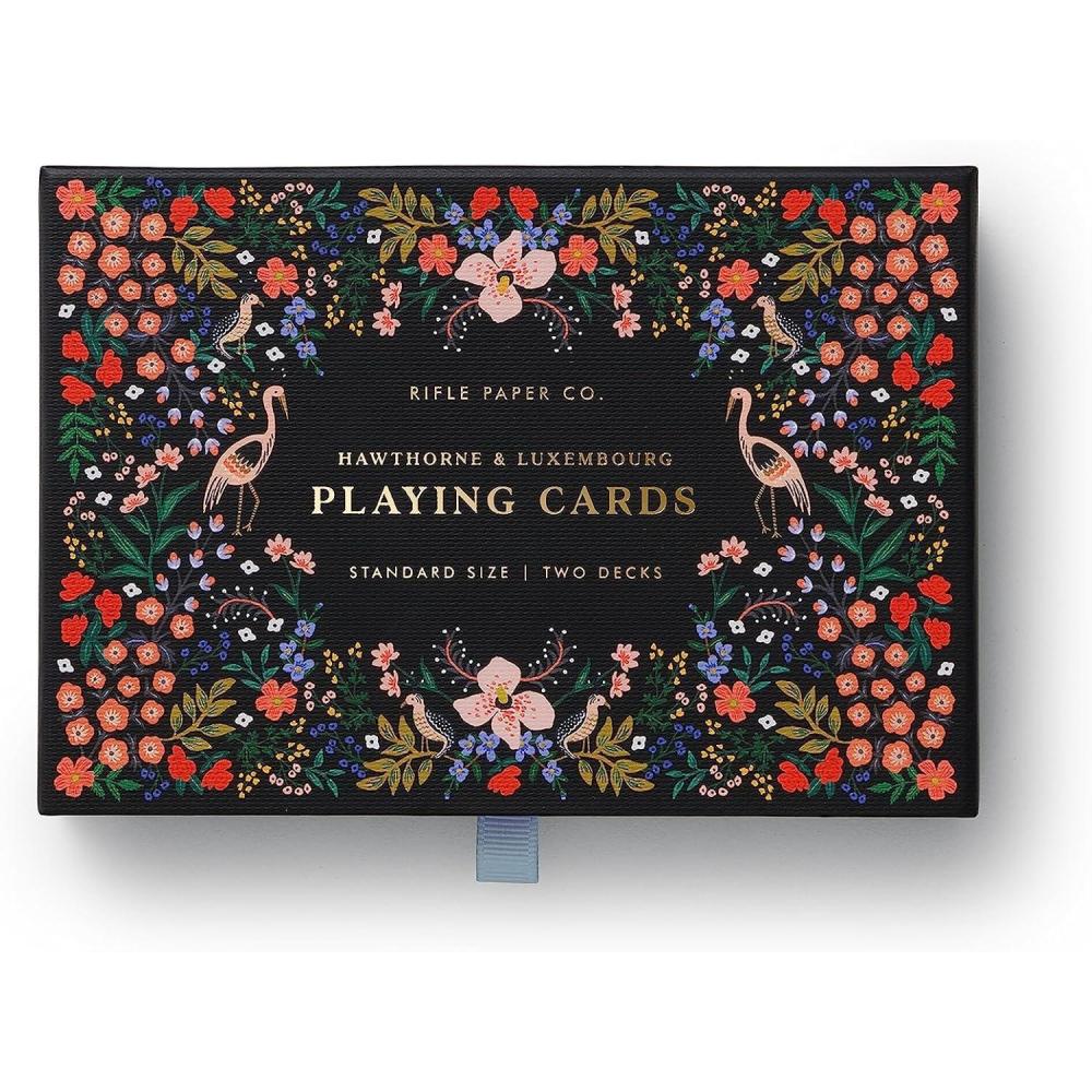 imageRIFLE PAPER CO Garden Party Themed Playing Cards for Adults Standard Deck of Cards for Card Games and Poker at Home or Party Beautiful Printed Floral DesignLuxembourg