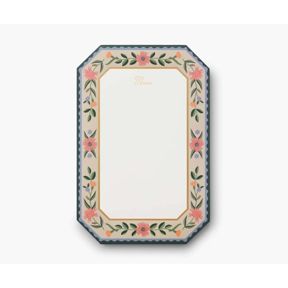 imageRIFLE PAPER CO Large Memo Notepad 65 TearOff Pages Manage Important Tasks Jot Down a ToDo List or Leave a Sweet Message with our Illustrated Notepads 9 L x 6 W Asterwhite