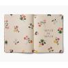 RIFLE PAPER CO. 2026 12-Month Appointment Notebook, Includes Sections for Monthly Views and features Important Dates and Extra Notes, Patterned in Dahlia(Dahlia)