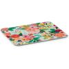 RIFLE PAPER CO. Bookshelf Patterned Mouse Pad | Add a Touch of Charm to Your Workspace | Smooth Polyurethane Finish Allows Mouse to Glide, with Non-Slip Rubber Backing, Bookshelf(Garden Party)