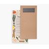 RIFLE PAPER CO. Checklist Notepad 75 Tear-Off Pages, Manage Important Tasks, Jot Down a To-Do List, or Leave a Sweet Message with our Illustrated Notepads (6.5″ L x 4.25″ W), Dog Days(Corner Store)