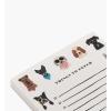 RIFLE PAPER CO. Checklist Notepad 75 Tear-Off Pages, Manage Important Tasks, Jot Down a To-Do List, or Leave a Sweet Message with our Illustrated Notepads (6.5″ L x 4.25″ W), Dog Days(Dog Days)