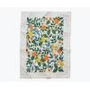 RIFLE PAPER CO. Citrus Grove Tea Towel – Stylish Cotton Towel for Drying or Display, 28″ L x 21″ W, Perfect Addition for Kitchens to Increase Culinary Style, Machine-Washable(Citrus Grove)