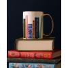 RIFLE PAPER CO. Cool Cats Mug, for Everyday Use and Gatherings with Unique Designs, for Friends and Family Anytime of the Year, Coffee Tea Enthusiasts and more(Book Club)