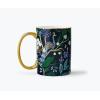RIFLE PAPER CO. Cool Cats Mug, for Everyday Use and Gatherings with Unique Designs, for Friends and Family Anytime of the Year, Coffee Tea Enthusiasts and more(Peacock)