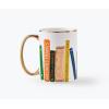RIFLE PAPER CO. Cool Cats Mug, for Everyday Use and Gatherings with Unique Designs, for Friends and Family Anytime of the Year, Coffee Tea Enthusiasts and more(Book Club)