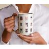 RIFLE PAPER CO. Cool Cats Mug, for Everyday Use and Gatherings with Unique Designs, for Friends and Family Anytime of the Year, Coffee Tea Enthusiasts and more(Cool Cats)