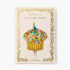 RIFLE PAPER CO. Cupcake Foil Balloon, Colorful Cupcake Design, Perfect for Birthday Parties, Celebrations, and Special Occasions, Durable and Fun decor to Add a Festive Touch to Your Party or Event