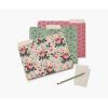 RIFLE PAPER CO. Dahlia Assorted File Folder Set, Stay Organized with Our Stylish, Sturdy and Colorful File Folders, Set of 6 Including 2 of Each Design and 12 Handy Adhesive Labels