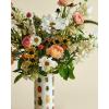 RIFLE PAPER CO. Estee Porcelain Vase for Room and Home decor, Brighten Up a Living Room, Kitchen Table, or Farmhouse, Large Vase for Tabletop Centerpieces or Bookshelves(Beetles & Bugs)