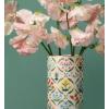 RIFLE PAPER CO. Estee Porcelain Vase for Room and Home decor, Brighten Up a Living Room, Kitchen Table, or Farmhouse, Large Vase for Tabletop Centerpieces or Bookshelves(Estee)