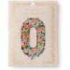 RIFLE PAPER CO. Garden Party Full Color Mylar Numbered Balloon (40″ L, Decoration for Events, Celebrations, Holidays and Parties, Stylish Pattern), #7(#0)