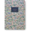 RIFLE PAPER CO. Garden Party Stitched Notebook Set, Set Of 3 Colorful Notebooks, 64 Ruled Pages With Gold Ink, Full Color Canvas Cover With White Text Paper Interior (6″ W × 8.5″ L)(Rosa)