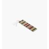 RIFLE PAPER CO. Gemma Bookmark 6″ L x 1.75″ W, Saffiano PU with a Grosgrain Ribbon, Metallic Gold Foil Logo, Perfect for Book Lovers, Writers, & Readers