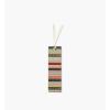 RIFLE PAPER CO. Gemma Bookmark 6″ L x 1.75″ W, Saffiano PU with a Grosgrain Ribbon, Metallic Gold Foil Logo, Perfect for Book Lovers, Writers, & Readers