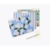 RIFLE PAPER CO. Hydrangea Assorted File Folder Set, Stay Organized with Our Stylish, Sturdy and Colorful File Folders, Set of 6 Including 2 of Each Design and 12 Handy Adhesive Labels(Hydrangea)