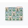 RIFLE PAPER CO. Hydrangea Assorted File Folder Set, Stay Organized with Our Stylish, Sturdy and Colorful File Folders, Set of 6 Including 2 of Each Design and 12 Handy Adhesive Labels(Hydrangea)