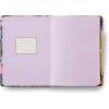 RIFLE PAPER CO. Journal with Pen | Hardcover Notebook with Foil Accents, Paper-Wrapped Grayboard, (144 Pages, Elastic Band Closure, Pocket for Extra Storage), Estee(Violet Garden Party)