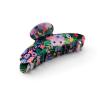 RIFLE PAPER CO. Large Claw Clip Set |Styling Hair Accessory for Women, Cute Fashion Set for Girls | Flat Clamp for Locks (Bright Floral Pattern), Garden Party (Pack of 2)(Garden Party)