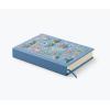 RIFLE PAPER CO. Menagerie Garden Embroidered Journal | 400 Ruled Pages, Cloth Cover with Floral Embroidery & Grosgrain Ribbon Bookmark, Lay-Flat Binding, 8″ L x 5.75″ W(Menagerie Garden)