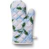 RIFLE PAPER CO. Oven Mitt Set | 100% Cotton Heat Resistant Oven Glove | Protects from Temperatures Up to 450° Fahrenheit | Diamond Quilted 12″ L x 7″ W | Hydrangea