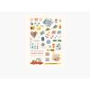 RIFLE PAPER CO. Planner Sticker Set – 3 Sheets of Stickers (130 Total), Decorate Notebooks, Planners, Gifts, or Envelopes, Fun Designs for Multiple Occasions