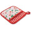 RIFLE PAPER CO. Set of 2 Pot Holders | Home Chef’s can Protects Your Hands with Oven Mitts | Heat Resistant – Add a Delightful Touch to Your Culinary Space | Cherrie Pattern