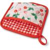 RIFLE PAPER CO. Set of 2 Pot Holders | Home Chef’s can Protects Your Hands with Oven Mitts | Heat Resistant – Add a Delightful Touch to Your Culinary Space | Cherrie Pattern