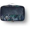 RIFLE PAPER CO. Soft Sided Packing Cubes Set of 3. Includes Small, Medium, Large and a Laundry Bag, Travel Must Have Accessory, Stylized Pattern, Floral Rosa(Peacock)