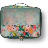 RIFLE PAPER CO. Soft Sided Packing Cubes Set of 3. Includes Small, Medium, Large and a Laundry Bag, Travel Must Have Accessory, Stylized Pattern, Floral Rosa(Garden Party)