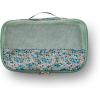 RIFLE PAPER CO. Soft Sided Packing Cubes Set of 3. Includes Small, Medium, Large and a Laundry Bag, Travel Must Have Accessory, Stylized Pattern, Floral Rosa(Rosa)