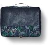 RIFLE PAPER CO. Soft Sided Packing Cubes Set of 3. Includes Small, Medium, Large and a Laundry Bag, Travel Must Have Accessory, Stylized Pattern, Floral Rosa(Peacock)