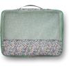 RIFLE PAPER CO. Soft Sided Packing Cubes Set of 3. Includes Small, Medium, Large and a Laundry Bag, Travel Must Have Accessory, Stylized Pattern, Floral Rosa(Rosa)