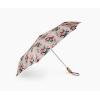 RIFLE PAPER CO. Umbrella, Matching Storage Sleeve, Portable, Auto Open and Close, Wooden Handle, Printed in Full Color(Dahlia)