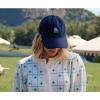 RIFLE PAPER CO. Women’s Baseball Hat, 7″ Brim, Classic Six-Panel Print Cap with Adjustable Strap, One Size Fits All(Hydrangea)