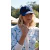 RIFLE PAPER CO. Women’s Baseball Hat, 7″ Brim, Classic Six-Panel Print Cap with Adjustable Strap, One Size Fits All(Hydrangea)