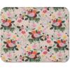 RIFLE PAPER CO. Bookshelf Patterned Mouse Pad | Add a Touch of Charm to Your Workspace | Smooth Polyurethane Finish Allows Mouse to Glide, with Non-Slip Rubber Backing, Bookshelf(Dahlia)