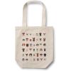 RIFLE PAPER CO. Canvas Tote Bag for Beach, Gym, & Travel, Shoulder Bag for Women, Reusable Bag, Summer Essentials(Canvas Dog Days)