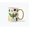 RIFLE PAPER CO. Cool Cats Mug, for Everyday Use and Gatherings with Unique Designs, for Friends and Family Anytime of the Year, Coffee Tea Enthusiasts and more(Curio)