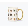 RIFLE PAPER CO. Cool Cats Mug, for Everyday Use and Gatherings with Unique Designs, for Friends and Family Anytime of the Year, Coffee Tea Enthusiasts and more(Cool Cats)