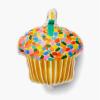 RIFLE PAPER CO. Cupcake Foil Balloon, Colorful Cupcake Design, Perfect for Birthday Parties, Celebrations, and Special Occasions, Durable and Fun decor to Add a Festive Touch to Your Party or Event