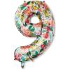 RIFLE PAPER CO. Garden Party Full Color Mylar Numbered Balloon (40″ L, Decoration for Events, Celebrations, Holidays and Parties, Stylish Pattern), #7(#9)
