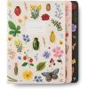 RIFLE PAPER CO. Garden Party Stitched Notebook Set, Set Of 3 Colorful Notebooks, 64 Ruled Pages With Gold Ink, Full Color Canvas Cover With White Text Paper Interior (6″ W × 8.5″ L)(Curio)