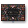 RIFLE PAPER CO. Garden Party Themed Playing Cards for Adults, Standard Deck of Cards for Card Games and Poker at Home or Party, Beautiful Printed Floral Design(Luxembourg)