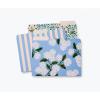 RIFLE PAPER CO. Hydrangea Assorted File Folder Set, Stay Organized with Our Stylish, Sturdy and Colorful File Folders, Set of 6 Including 2 of Each Design and 12 Handy Adhesive Labels(Hydrangea)