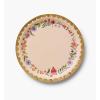 RIFLE PAPER CO. Liesel Large Plates, Vibrant Floral Design, Perfect for Parties, Celebrations and Special Occasions, Durable and Stylish Tableware to Add a Fun, Elegant Touch to Any Event
