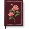 RIFLE PAPER CO. Menagerie Garden Embroidered Journal | 400 Ruled Pages, Cloth Cover with Floral Embroidery & Grosgrain Ribbon Bookmark, Lay-Flat Binding, 8″ L x 5.75″ W(Roses)
