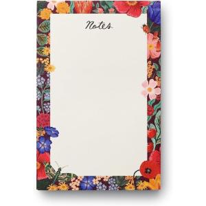 RIFLE PAPER CO. Blossom Desktop Notepad, Tear-Off Pages, Organize Your Workweek with Our Illustrated Notepads, Great for Keeping to-Dos Simplified & Managing Important Tasks, NPM032