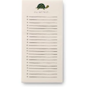RIFLE PAPER CO. Checklist Notepad 75 Tear-Off Pages, Manage Important Tasks, Jot Down a To-Do List, or Leave a Sweet Message with our Illustrated Notepads (6.5″ L x 4.25″ W), Dog Days(I’ll Get To It)